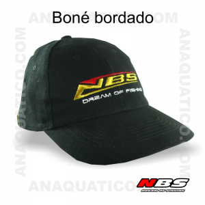 BONÉ NBS BORDADO COR PRETO