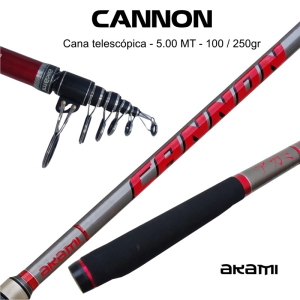 CANA AKAMI CANNON 5.00MT - 100/250GR