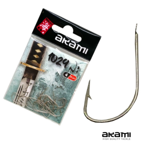 ANZOL AKAMI 1029 NI HIGH CARBON Nº 6 NICKEL C/ 20 PCS