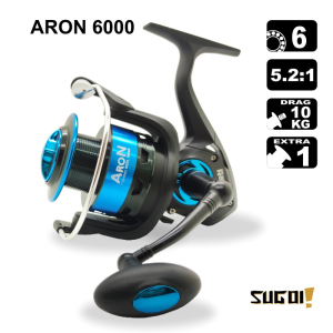 CARRETO SUGOI ARON 6000 BB 6 / Drag 10Kg / R 5.2:1