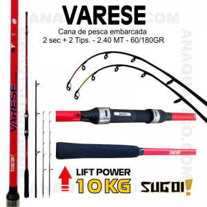 CANA SUGOI VARESE  2.40MT - 2 SEC. - 60/180GR