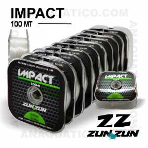 LINHA ZUN ZUN IMPACT 0.30mm / 6.95kg / 100 Mt