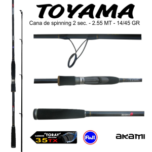 CANA AKAMI TOYAMA 2.55MT - 14/45GR