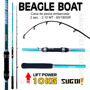 CANA SUGOI BEAGLE BOAT 2.10MT - 2 SEC. - 60/180GR