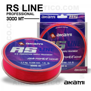 LINHA AKAMI RS LINE PROFESSIONAL 0,201mm / 6,80kg / 3000Mt