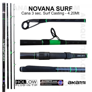 CANA AKAMI NOVANA SURF 3 SEC. 4,20MT - 100/380GR - HOLLOW