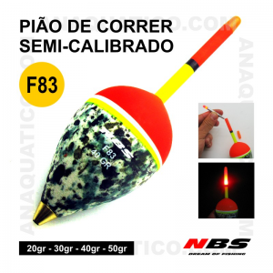 NBS BÓIA TIPO PIÃO F83 - 40GR