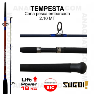 CANA TEMPESTA SUGOI 2.10MT - 10/20lb - MAX. 180GR