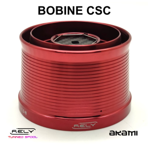 RELY CSC BOBINE CÓNICA EM ALUMÍNIO COR VERMELHO