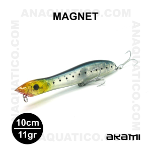 AMOSTRA AKAMI  MAGNET 100 10CM / 11GR  TOP WATER MA06