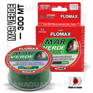 LINHAS FLOMAX MAR VERDE 0.30mm / 12.50kg / 300Mt