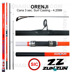CANA ZUN ZUN ORENJI 3 SEC. 4,20MT - 100/200GR -  HYBRID